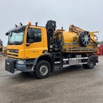 Vrachtwagen haakarmsysteem 4×4 – kolkenzuiger opbouw, GINAF, X2221L, 2